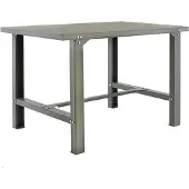 Proregal Werkbank BUFFALO METAL | HxBxT 83x150x73cm | Traglast 600kg | Grau