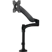 B-Tech BT7383/GB bewegliche Schreibtischhalterung (75 x 75mm, 100 x 100mm, Displaygröße bis zu 61 cm (24 Zoll), Belastbarkeit 9kg) schwarz