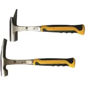 Vago-Tools Profi 2 tlg Set Latthammer & Maurerhammer Zimmermannshammer Hammer
