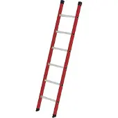 Proregal Sprossen-Anlegeleiter GFK/Alu ohne Traverse 6 Sprossen