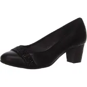 Jana Pumps, Absatz bis 45 mm in schwarz, Gr. 39