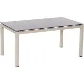 SonnenPartner Gartentisch Base 160x90 cm Aluminium champanger Tischsystem