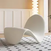360Home Fauler-Sessel Einzelsessel sofa Einzelstuhl Lounge-Sessel Liegestuhl Einzelmodell Beige