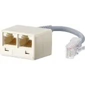 METZ CONNECT 130610480101-E, RJ-45, 2 x RJ-45, männlich/weiblich