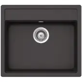 Schock Unterbaubecken Cristadur Mono N-100 U Green Line Dusk DSK Exzenterbedienung