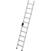 MUNK Günzburger Steigtechnik MUNK Stufenanlegeleiter mit Ergo-Pad ohne Traverse 10 Stufen