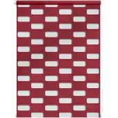 Lichtblick Duo Rollo Arena Klemmfix, ohne Bohren Bordeaux, 150 cm, 45 cm x 150 cm (B x L)