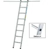 Zarges Regaleinhängeleiter Stella LH mit 10 Stufen