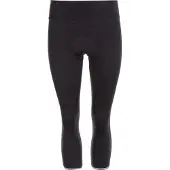 Endurance Juvel W 3/4 Tights Gel-Pad - Damen Radhose - black black 38