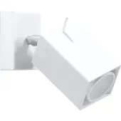 Sollux Wandleuchte MERIDA weiß 1xGU10 10W Stahl 8x16x8cm
