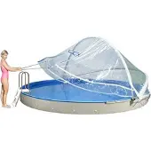 Weinmann Cabrio Dome Ø 350 - 360 cm I Rund Pool Überdachung