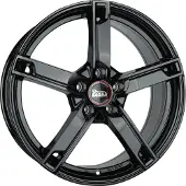 MAM WHEELS 17 Zoll MAM W4 5x108 ET48 Alufelgen BLACK PAINTED