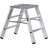 Euroline Premium 30581 Stufenstehleiter breit 2x3 Stufen