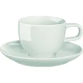 ASA Selection Kolibri Espressotasse, mit Unterer, Schale, Tasse, Espressobecher, Porzellan, Weiß, 60 ml, 25112250