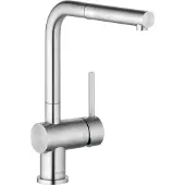 Kludi L STEEL SP-EH-Mischer mit Auszugsauslauf, 1 Stk.