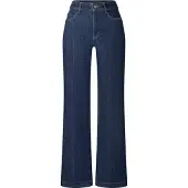 MAC JEANS - - DREAM WIDE, Authentic mega flex - Wide Fit - 5439-90-0358L-D683 - blau Größe 38/34