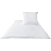JOOP! Mako-Satin Cornflower Bettwäsche-Garnitur 402000 Farbe 0 weiss, 70x90 140x200cm