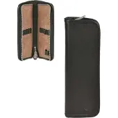 Sonnenleder Schüleretui Stifteetui Federtasche Leder LENZ Stiftetui schwarz 801-384-02