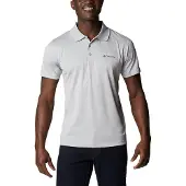 Columbia Zero Rules Kurzarm-poloshirt Grau S Herren Grau S