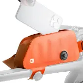Lixada 2L Fahrrad-TopTube-Tasche, magnetische Fahrradtasche, Fahrrad-Fronttasche, Rennrad-Gepäckträger-Tasche, Schnellverschluss-Fahrradtasche, Gelb