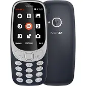 Nokia 33102G Unlocked Mobiltelefon 2,4 Zoll Farbdisplay 2MP Bluetooth dark blue