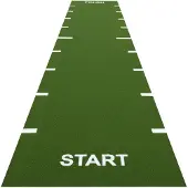 Sprinttracks Sprintbahn "Start & Finish", Schwarz, 12x2 m