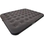 Avenli Luftmatratze Camping CloudCoil grau mit eingebauter Fußpumpe 203x152x22cm
