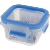 Tefal K30216, Box, Quadratisch, 0,25 l, Blau, Transparent, Kunststoff, Deutschland