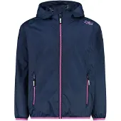 CMP KID G Rain Jacket Fixed Hood blue (M926) 128