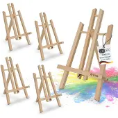 Artina Manchester 5er Set Tischstaffelei Klein aus Holz 28cm