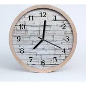 Tulup Holzuhr 20fi cm wanduhr - Klinker Architektur
