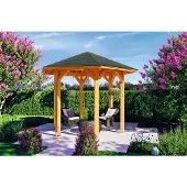 GartenHaus GmbH Pavillon SKAN HOLZ Nancy Gr. 1 ø 360 cm Eiche hell