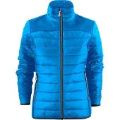 Printer Wattierte Damen Steppjacke Expedition mit Softshell-Einsätzen und Reißverschlusstaschen