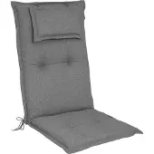 Kettler Polen elGiga Hochlehner-Auflage Classic Grau 120 x 50 x 8 cm