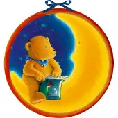 Coppenrath Verlag Wandkalender - Der Mondbär im Weihnachtshimmel
