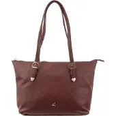 Prato S038-G genarptes PolyurethanShopper burgundy
