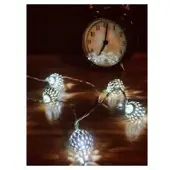 Hellum LED-Deko-Lichterkette mit Metallkugeln 525069