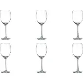 Royal Leerdam Weißweinglas Plaza, 44 cl, transparent, Glas, 6er-Set