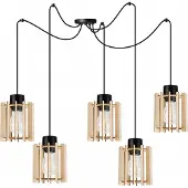 Light11 HOME Moderne Led-Deckenhängelampe Aus Holz