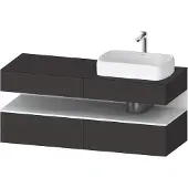Duravit QA4766018800000 QTG KWTU WH Ek. 1400x550x600 Gt Smt H