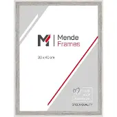 MendeFrames Holzrahmen H790 Strandhaus 70x70 cm weiß Normalglas