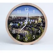 Tulup Holzuhr 20fi cm wanduhr - Prague City