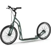 Yedoo Tretroller Steel S2020 Dogscooter Scooter Roller Cityscooter grün