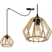 Light11 HOME Moderne Led-Deckenhängelampe Aus Holz