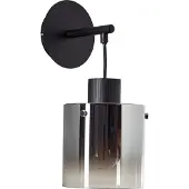 Brilliant Wandleuchte Simonis schwarz IP20 E27 52 Watt dimmbar g. f. Normallampe