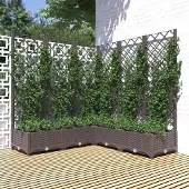 Prolenta Maison Exclusive - Garten Braun 120 x 120 x 121,5 cm