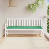 vidaXL "im Angebot" Gartenbank-Auflage Grün 180x50x7 cm Oxford-Gewebe - Gartenmöbelauflagen CC7471