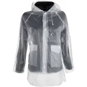 HKM Regenjacke transparent Kinder unisex