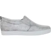 Gabor Damen Leder Slipper Halbschuhe silber 40