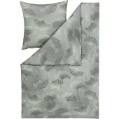 Estella Bettwäsche Isabella" oliv 1x 135x200 cm + 1x 80x80 cm"